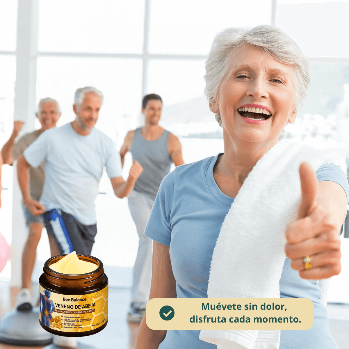 Bee Balance Crema de Alivio Articular con Veneno de Abeja 60grs.