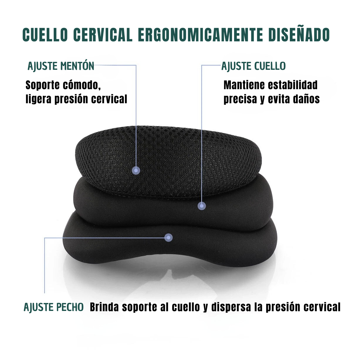 FlexNeck: Descanso saludable, sin ronquidos. Oferta Cyber