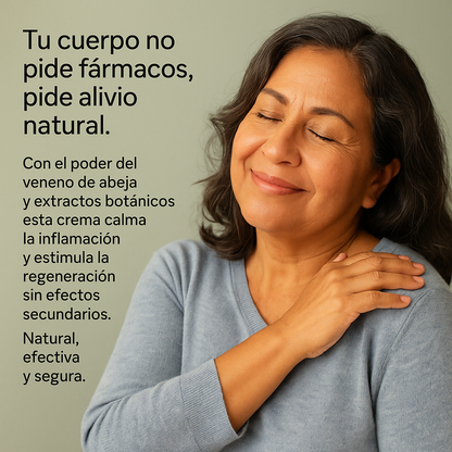 Crema de Alivio Articular con Veneno de Abeja 60grs.
