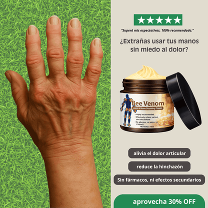 Crema de Alivio Articular con Veneno de Abeja 60grs.